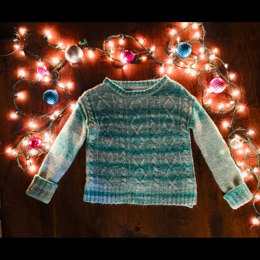 dELiA*s Teal Sweater